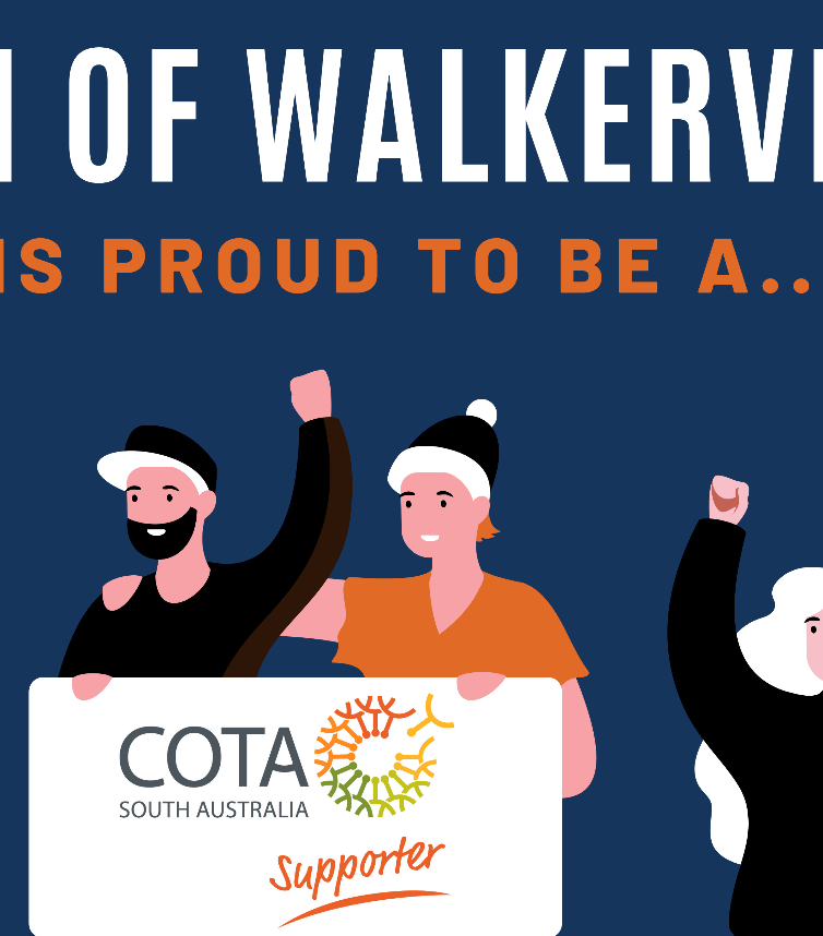 Town of Walkerville is proud to be a COTA South Australia Supporter