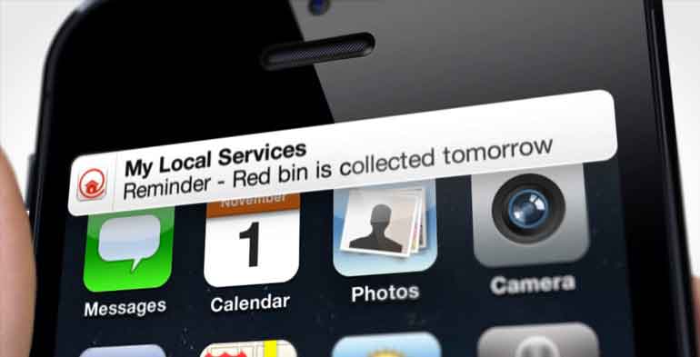 My Local Services App Push Notifications