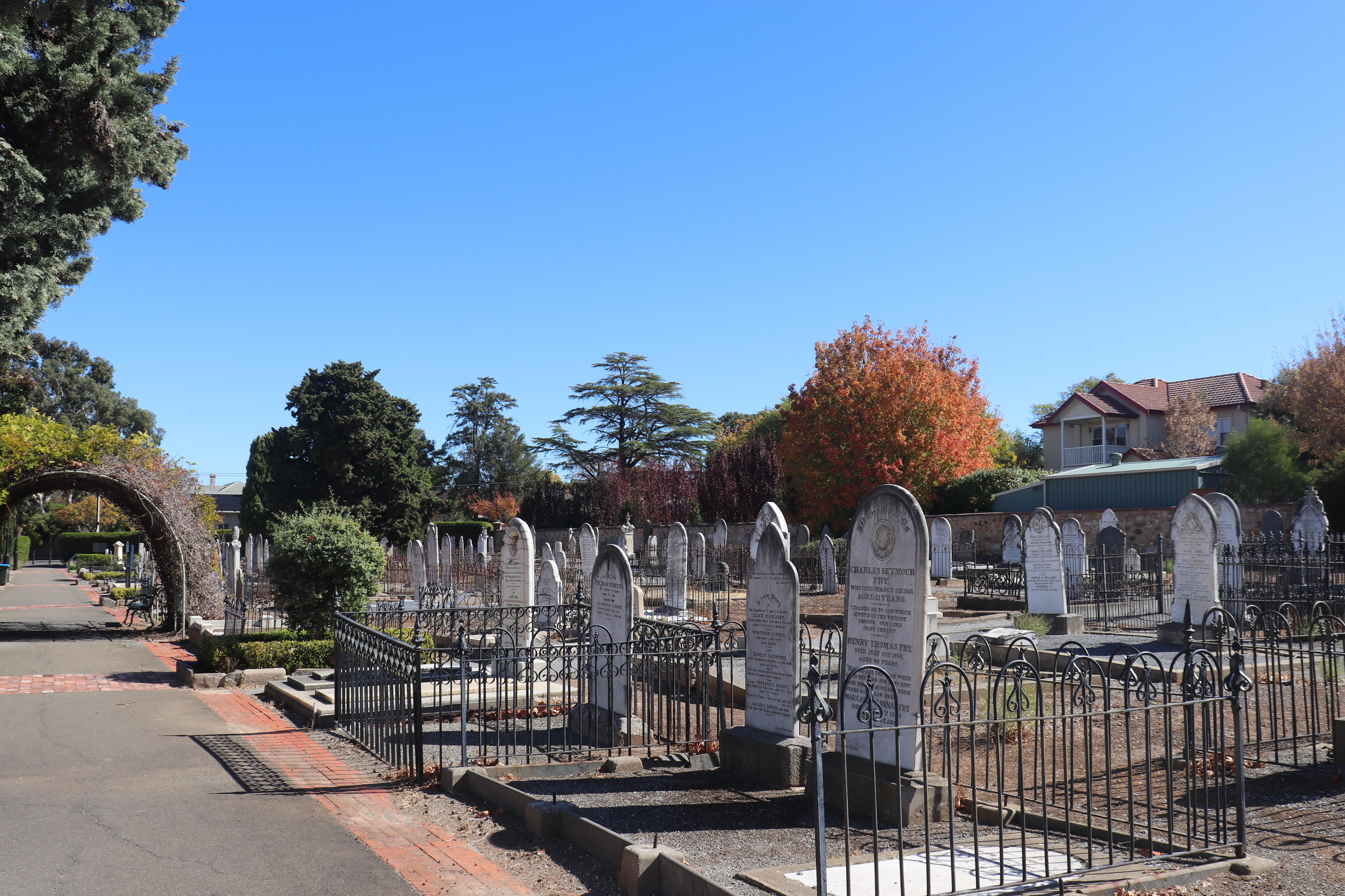 Image of the Walkerville Wesleyan Cemetery.