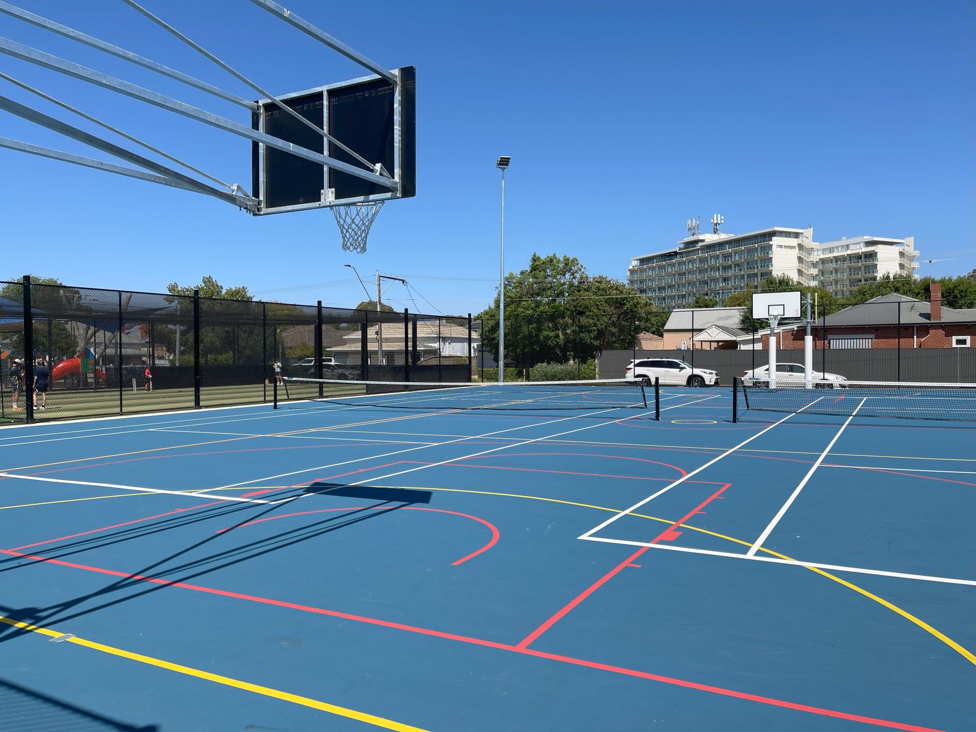 Walkerville Oval multisport courts
