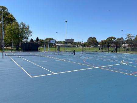 Walkerville Oval multisport courts