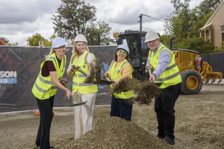 39 Smith Street sod turning #2