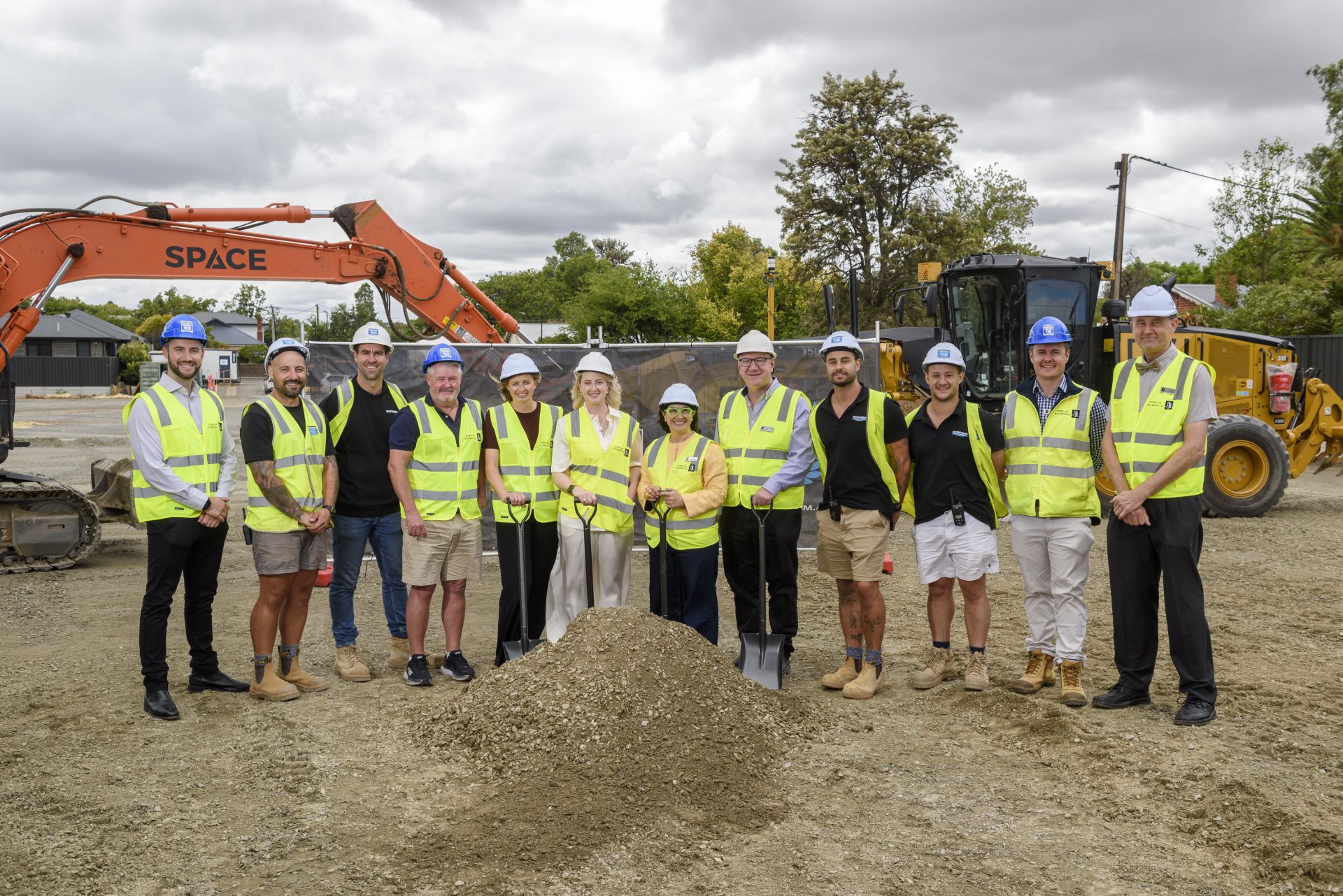 39 Smith Street sod turning #4