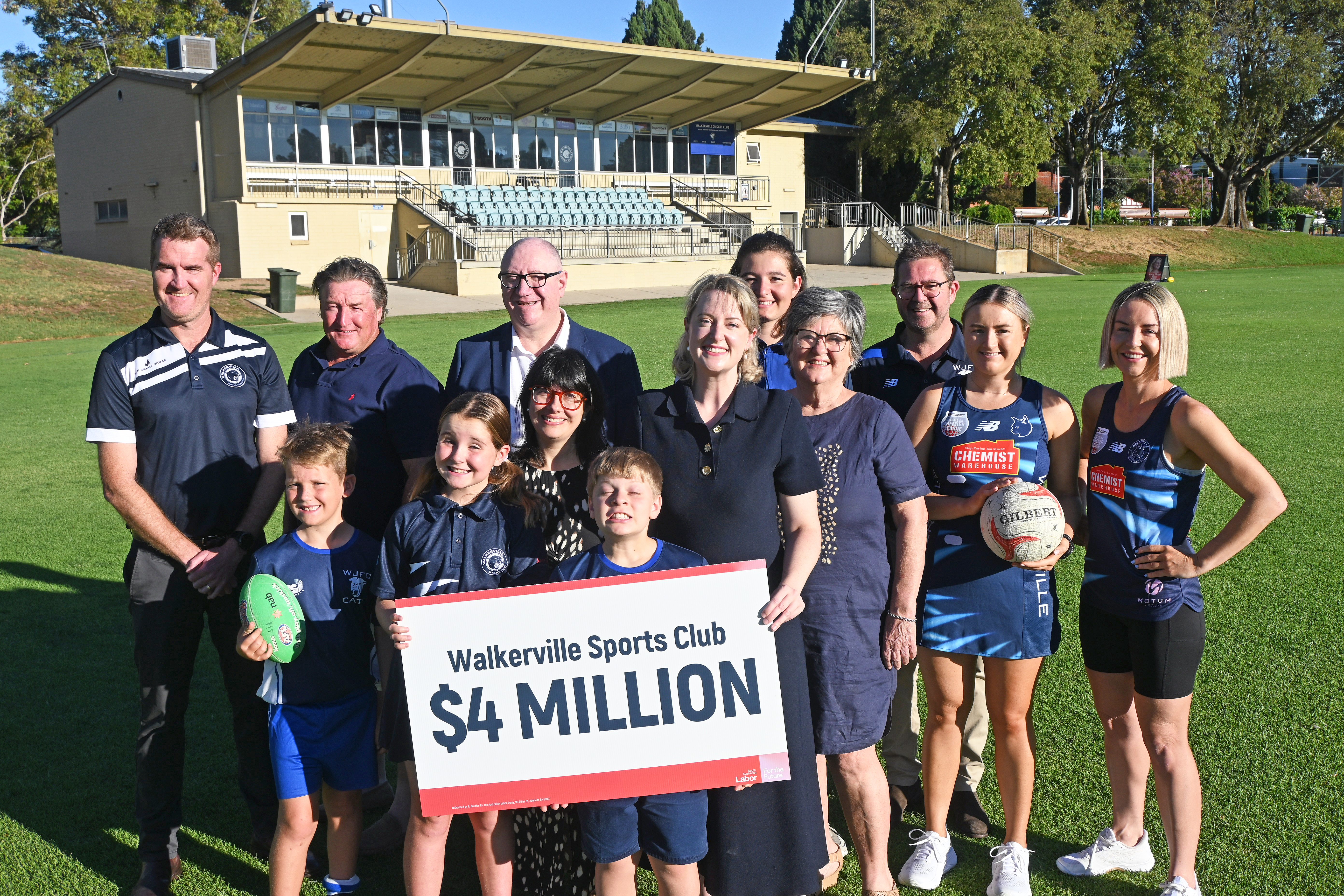 Sports Club $4 mil funding announcement