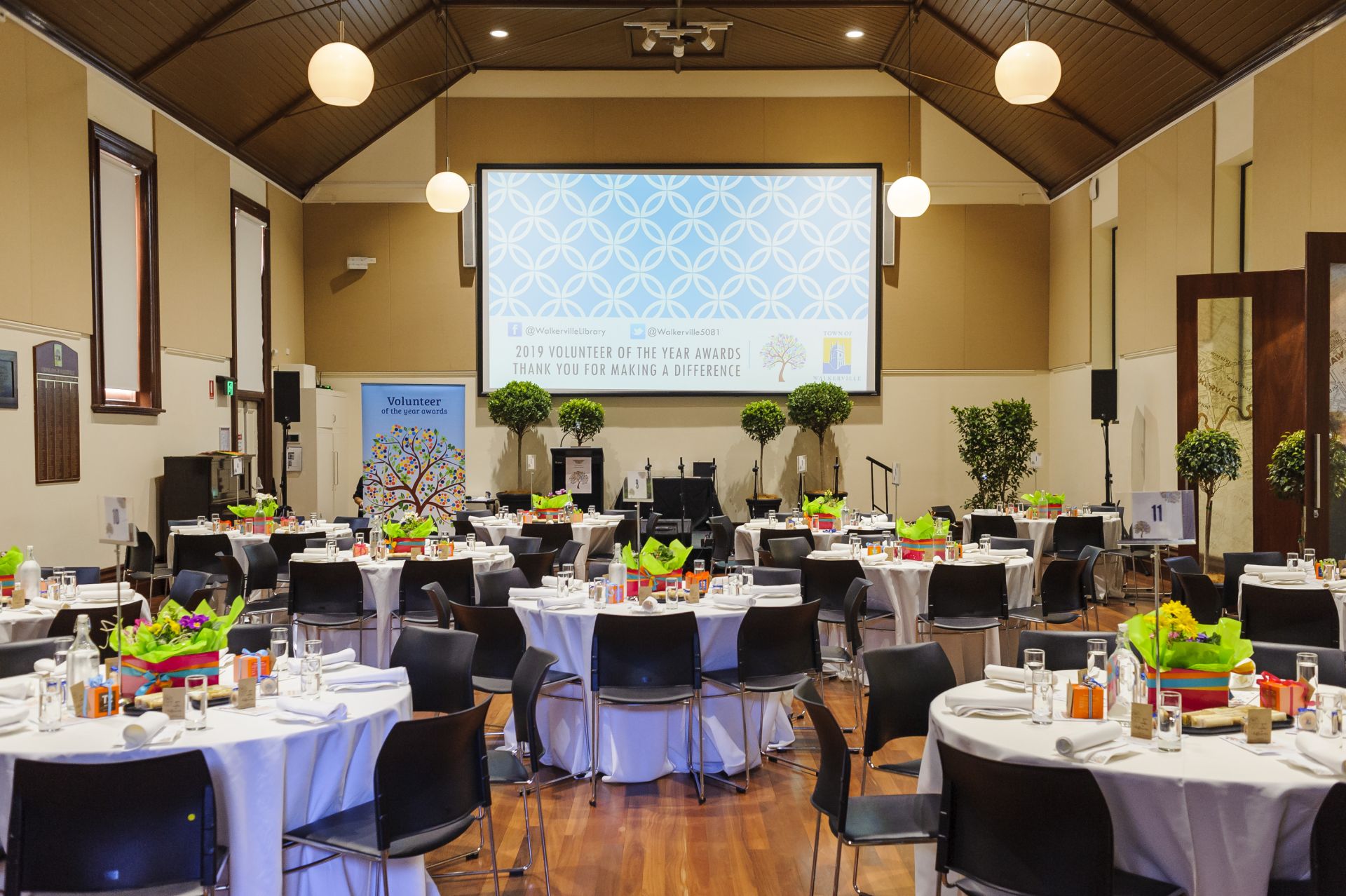 Town Hall round tables